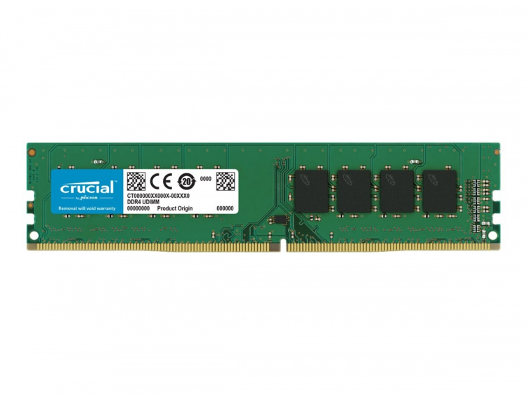 Crucial DDR4 8GB 3200MHz CL22 Ikke-ECC