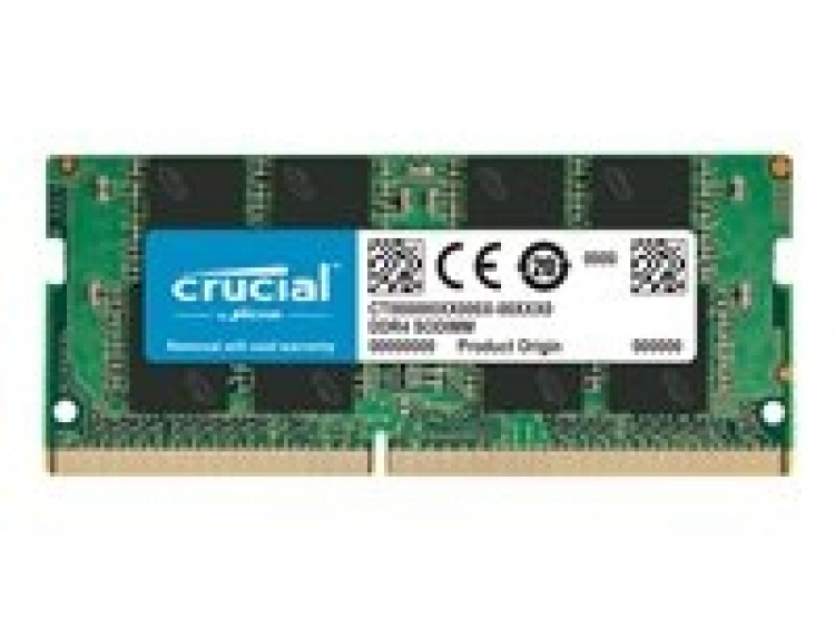 Crucial DDR4 16GB 3200MHz CL22 Ikke-ECC SO-DIMM 260-PIN