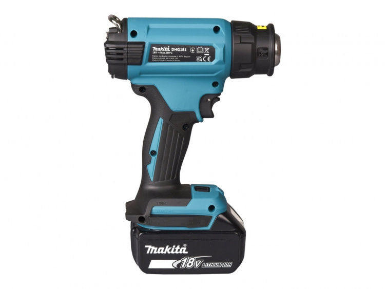 Makita DHG181ZJ Varmepistol Uden batteri Intet batteri