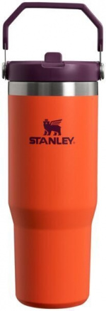 Stanley The IceFlow Flip Straw Tumbler, orange, 890 ml