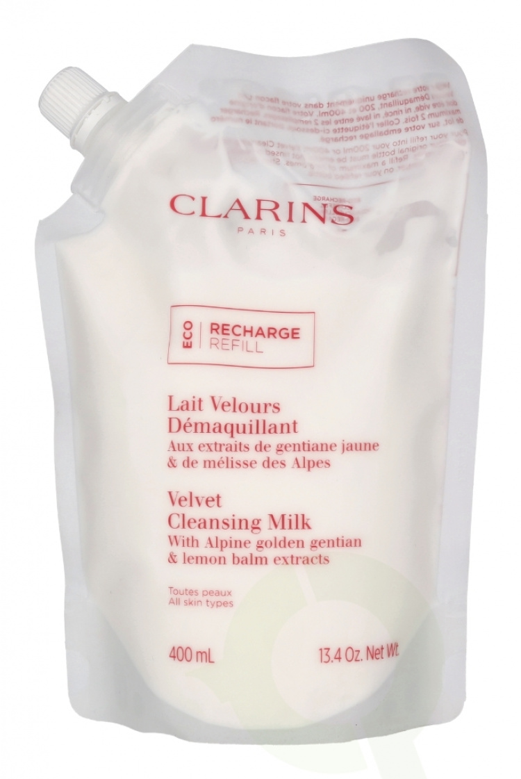 Clarins Velvet Cleansing Milk Eco Refill 400 ml