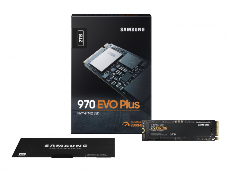 Samsung 970 EVO SSD MZ-V7S2T0BW 2TB M.2 PCI Express 3.0 x4 (NVMe)