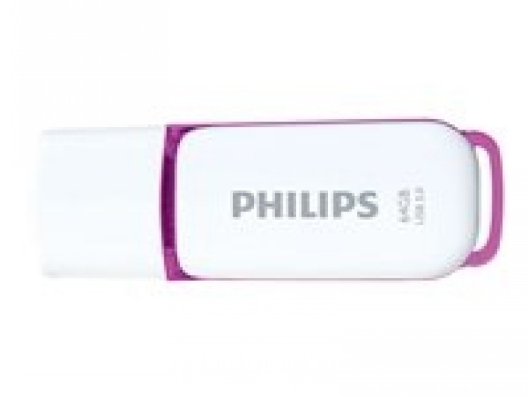 Philips FM64FD75B Snow edition 3.0 64GB USB 3.0 Lilla Hvid