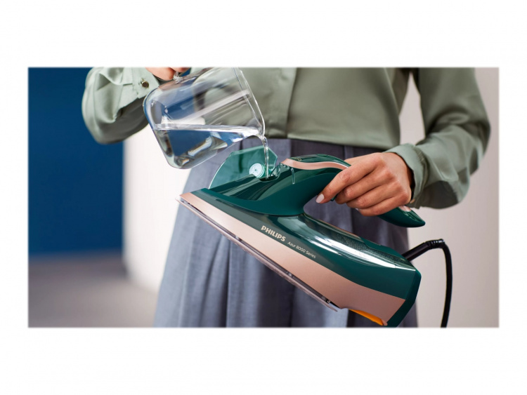 Philips Azur 8000 Series DST8030 Dampstrygejern 3000W Grøn