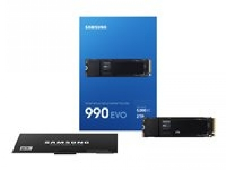 Samsung 990 EVO Solid state-drive MZ-V9E2T0BW 2TB M.2 PCI Express 4.0 x4 (NVMe) PCI Express 5.0 x4 (NVMe)