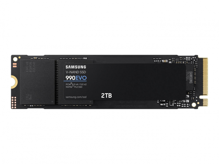 Samsung 990 EVO Solid state-drive MZ-V9E2T0BW 2TB M.2 PCI Express 4.0 x4 (NVMe) PCI Express 5.0 x4 (NVMe)