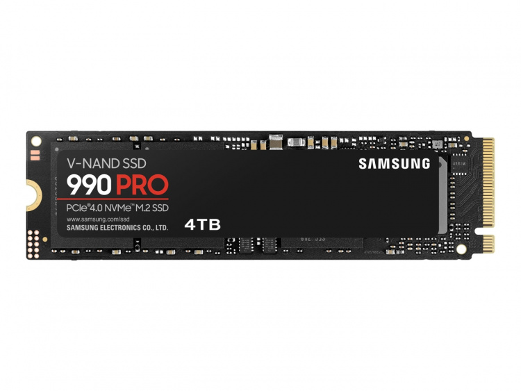Samsung 990 PRO Solid state-drev MZ-V9P4T0BW 4TB M.2 PCI Express 4.0 x4 (NVMe) Samsung 990 PRO Solid state-drev MZ-V9P4T0BW 4TB M.2 PCI Express 4.0 x4 (NVMe)