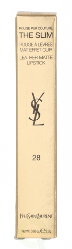 Yves Saint Laurent YSL Rouge Pur Couture The Slim Leather Matte Lipstick 2.2 g #28 True Chili