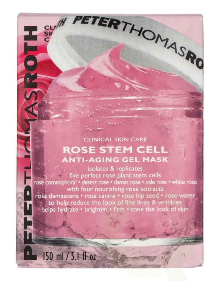 P.T. Roth Rose Stem Cell Anti-Aging Gel Mask 150 ml