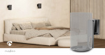 Nedis Speaker Mount | Kompatibel med: Sonos® Era100 | Væg | 3 kg | Swivel / Tilt | Vipbar | Kan drejes | ABS / Metal | Sort