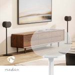 Nedis Speaker Mount | Kompatibel med: Sonos® Era300 | Stand | 5 kg | Fast | ABS / Metal | Hvid