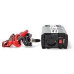 Nedis Power Inverter Modificeret sinus | Indgangsspænding: 12 V DC | Enhedens strømudgangsforbindelse: Type F (CEE 7/3) / USB-A | 230 V AC 50 Hz | 600 W | Peak-effekt: 1200 W | Batteriklemmer + cigarettænder | Sølv Nedis Power Inverter Modificeret sinus | Indgangsspænding: 12 V DC | Enhedens strømudgangsforbindelse: Type F (CEE 7/3) / USB-A | 230 V AC 50 Hz | 600 W | Peak-effekt: 1200 W | Batteriklemmer + cigarettænder | Sølv