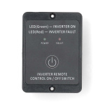 Nedis Vekselretter med Ren Sinusbølge | Indgangsspænding: 24 V DC | Enhedens strømudgangsforbindelse: Type F (CEE 7/3) / USB-A / 1x USB-C™ | 230 V AC 50 Hz | 1000 W | Peak-effekt: 2000 W | Skrueterminal | Ren Sinuskurve | Sikring | Sort