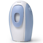 Alecto DBX-88 ECO Full Eco DECT babyalarm med display hvid/blå