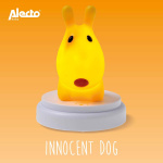 Alecto INNOCENT DOG LED natlys hund gul