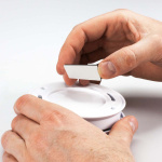 Alecto MK-2 Magnetisk monteringssæt til røgdetektorer og kuliltealarmer Alecto MK-2 Magnetisk monteringssæt til røgdetektorer og kuliltealarmer