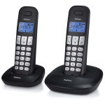Profoon PDX-1120 DECT telefon med 2 håndsæt sort