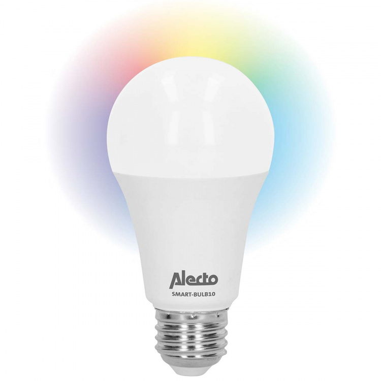 Alecto Smart LED-farvelampe med Wi-Fi Alecto Smart LED-farvelampe med Wi-Fi