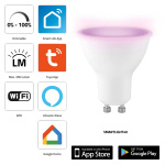 Alecto Smart LED-farvelampe med Wi-Fi