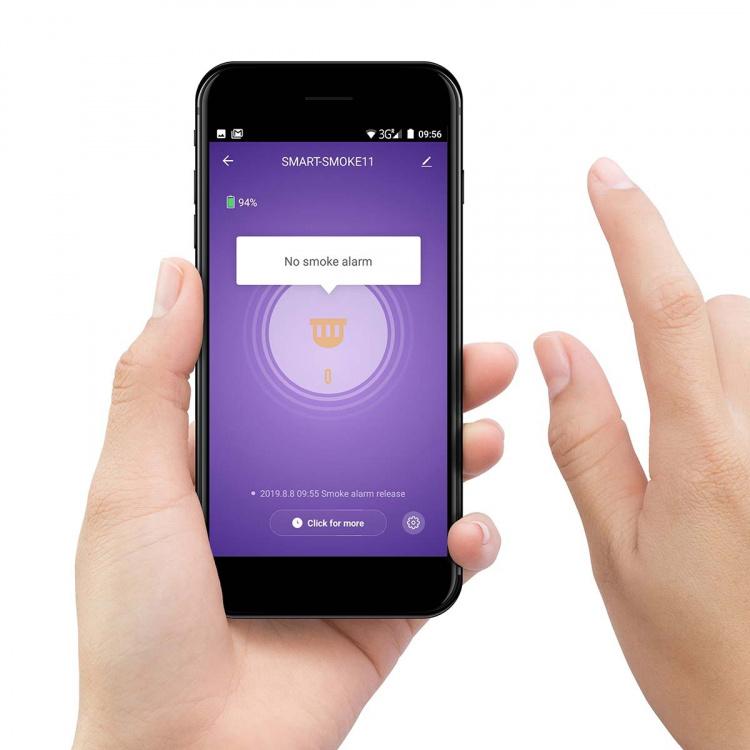 Alecto Wi-Fi Smart røgalarm