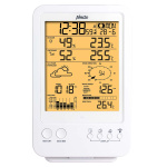 Alecto Professionel vejrstation med trådløs sensor hvid