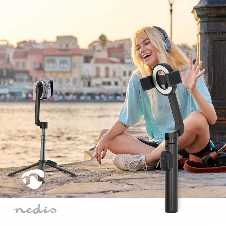 Nedis Bluetooth selfie pind | Bluetooth® version: 5.0 | Maksimal skærmstørrelse: 7 