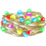 LogiLink RGB-ljusslinga med fjärrkontroll och WiFi Tuya IP65 5 m LogiLink RGB-ljusslinga med fjärrkontroll och WiFi Tuya IP65 5 m