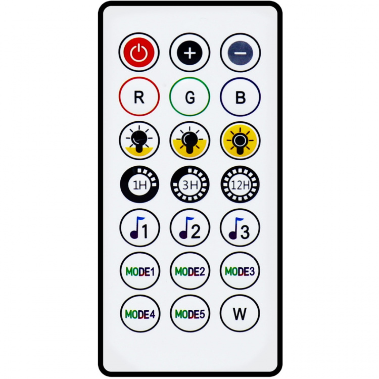 LogiLink RGB-ljusslinga med fjärrkontroll och WiFi Tuya IP65 3 m