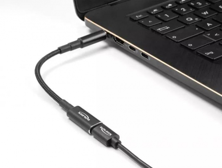 DeLOCK Laptop Charging Cable USB Type-C to Sony 6.0 x 4.3 mm 15 cm