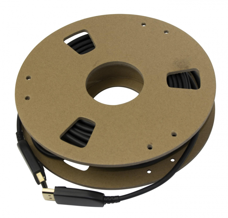 DELTACO Displayport 1.4 cable, AOC, 8K@30Hz, 20m, black