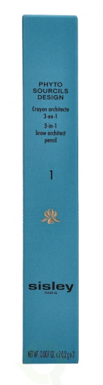 Sisley Phyto Sourcils Design 3-In-1 Brow Architect Pencil 0.4 g #1 Cappuccino