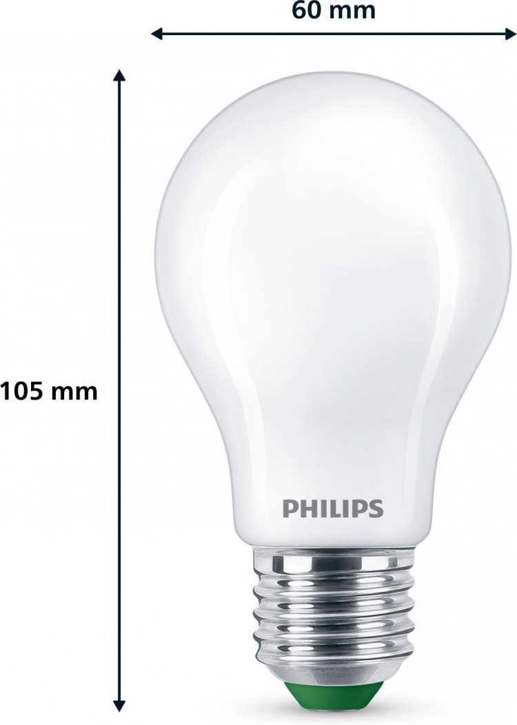 Philips Ultra Efficient LED-lampa, E27, 3000 K, 840 lm