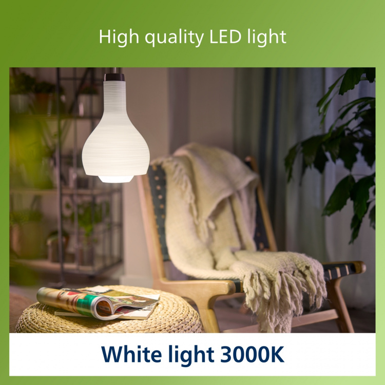 Philips Ultra Efficient LED-lampa, E27, 3000 K, 840 lm