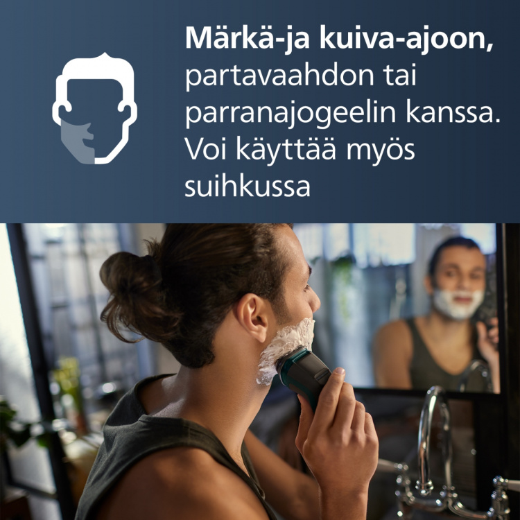 Philips rakapparat i serien 3000X X3002/00 Philips rakapparat i serien 3000X X3002/00