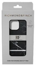 Richmond & Finch iPhone 13 Pro Max Freedom-etui, sort marmor