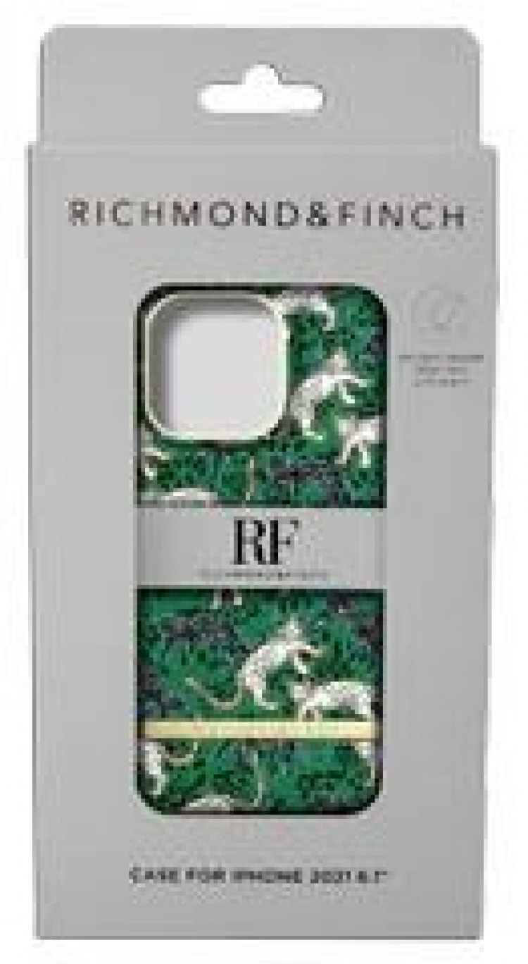 Richmond & Finch iPhone 13 Pro Freedom-etui, grøn leopard