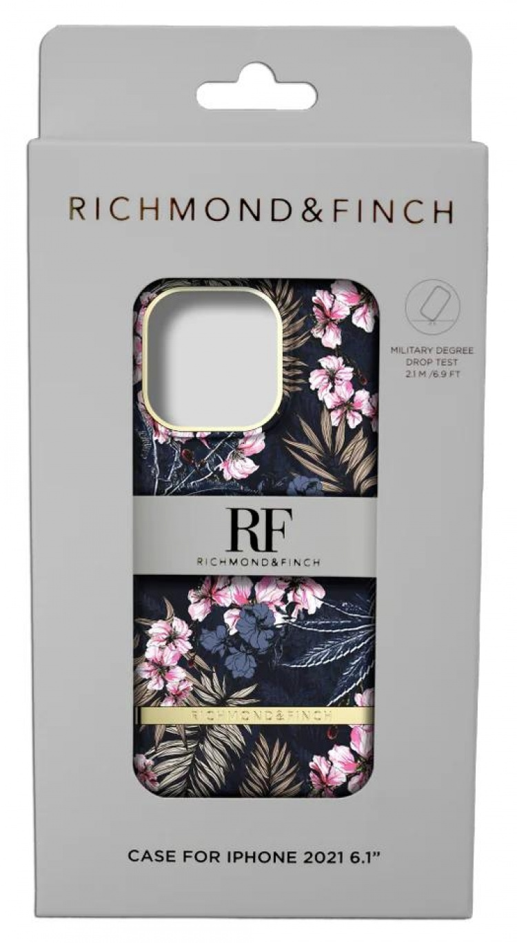 Richmond & Finch iPhone 13 Pro Freedom-etui, blomstret jungle