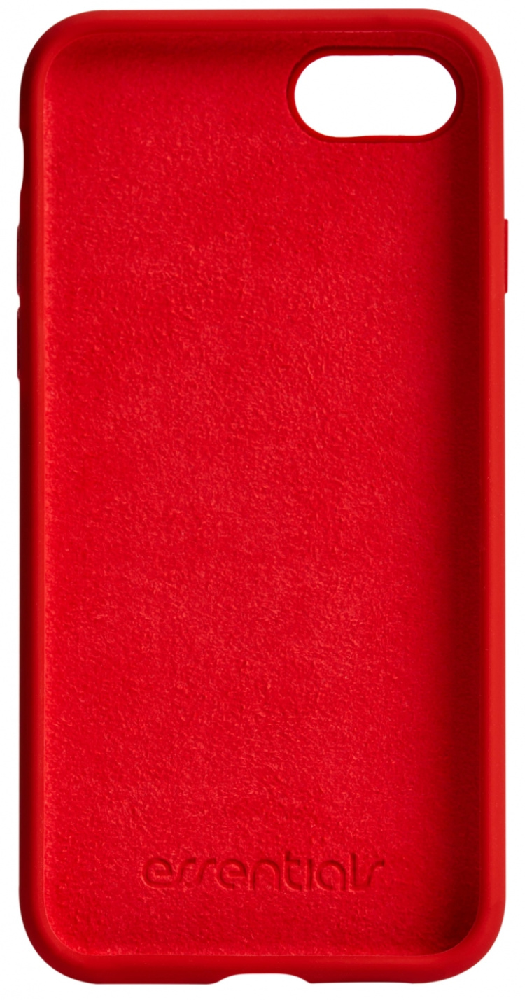 Essentials iPhone 6/7/8/SE (2020/2022) silicone back cov, Red