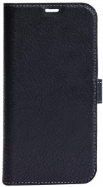 Essentials iPhone 13 Mini leather wallet, detachable, Black