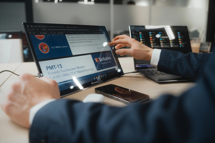 Verbatim PMT-17 Portable Monitor 17.3