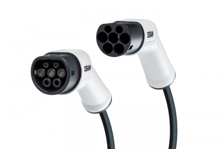 Osram EV-Charge cable 5m, Type 2 to Type 1, 1 Phase 32A