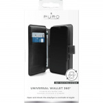 Puro Uni XL Ecoleather Case Adjustable SlideHolder Blk
