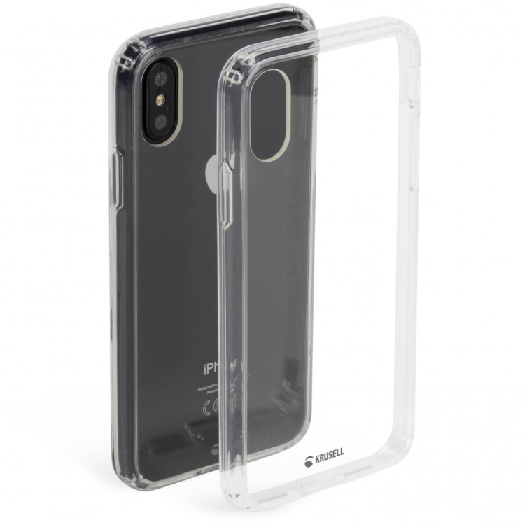 Krusell iPhone XS Max Kivik Cover, Transparent