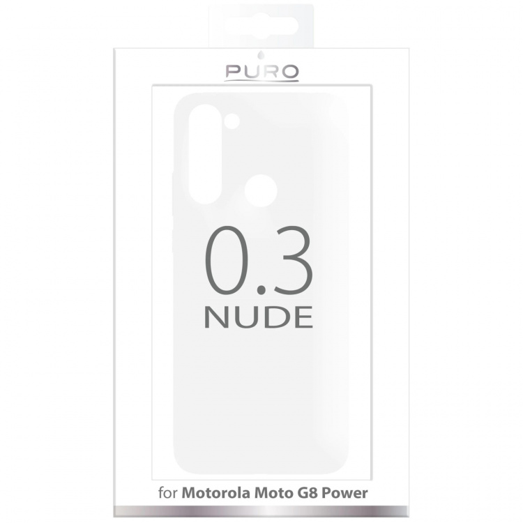 Puro Motorola Moto G8 Power 6.4 0.3 Nude, Transparent