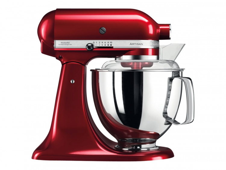 KitchenAid Artisan 5KSM175PSECA Køkkenmaskine 4.8liter Æblekærlighedsrød