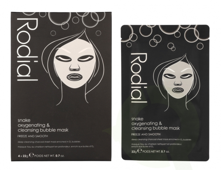 Rodial Snake Bubble Mask Set 88 g 4x22gr
