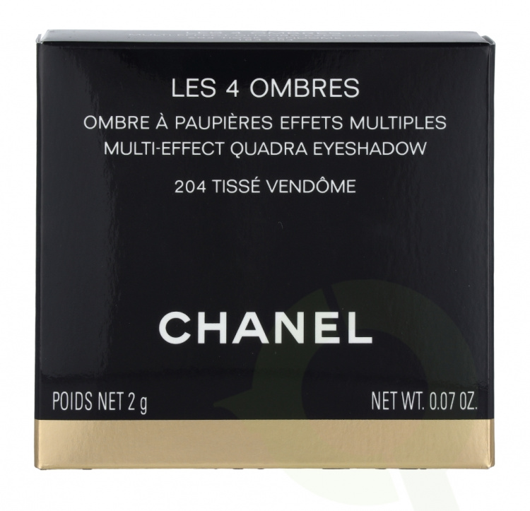 Chanel Les 4 Ombres Multi Effect Quadra Eyeshadow 2 g #204 Tisse Vendome