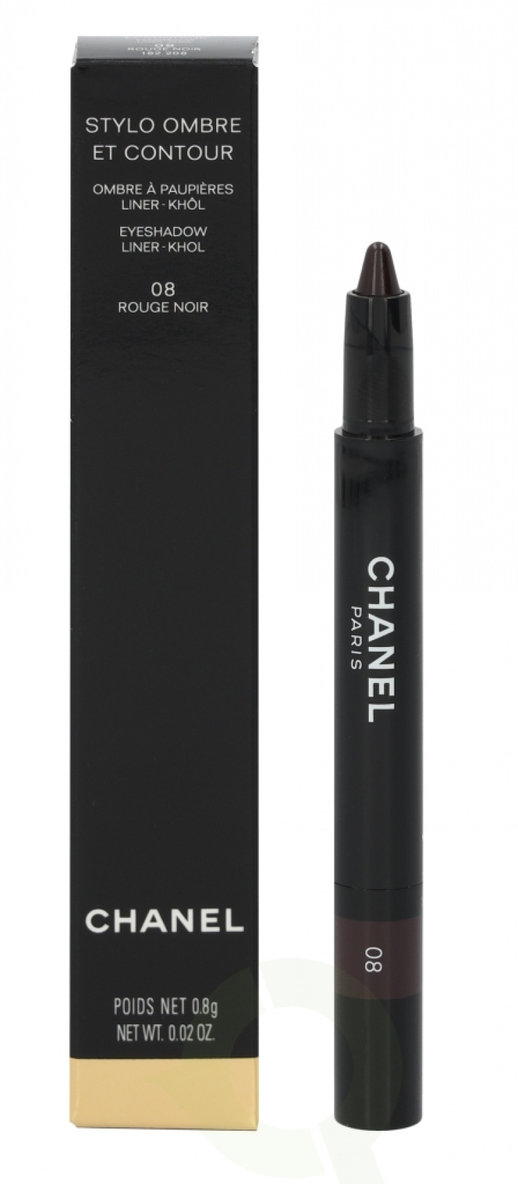 Chanel Stylo Ombre Et Contour 0.8 g #08 Rouge Noir
