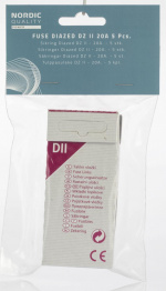 Nordic Quality fuse Diazed DZ II 20A 5 st