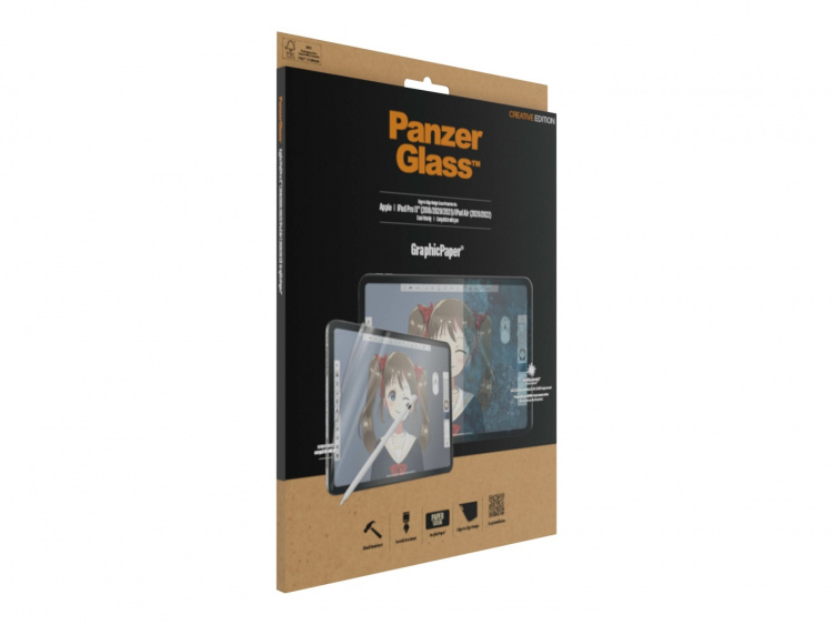 PanzerGlass Graphic Paper Skærmbeskytter Apple 11-inch iPad Pro (1. generation, 2. generation) PanzerGlass Graphic Paper Skærmbeskytter Apple 11-inch iPad Pro (1. generation, 2. generation)